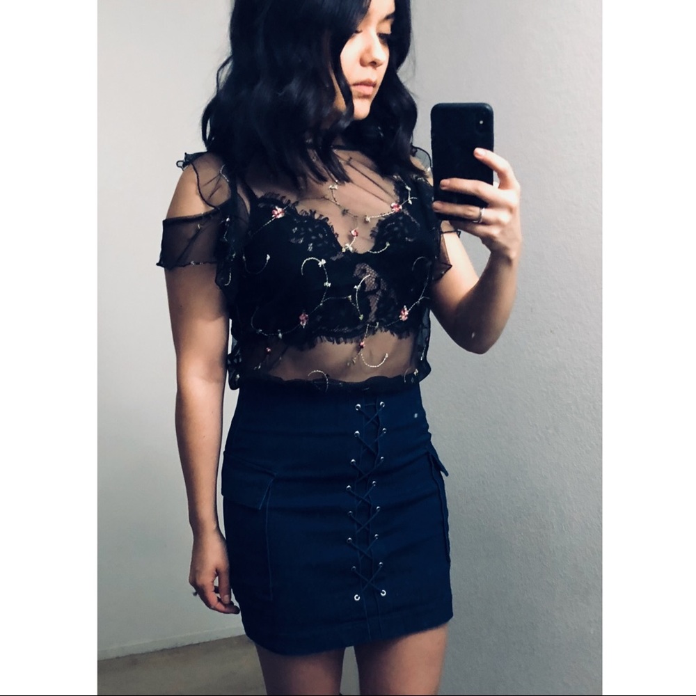 Francine Denim Skirt - Picture 8 of 8
